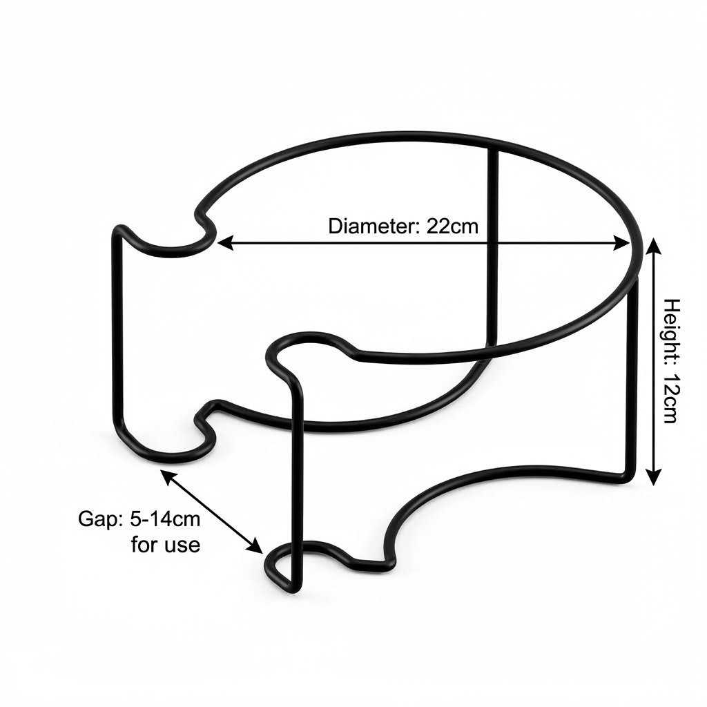 GripVerdeTM Railing Plant Hanger