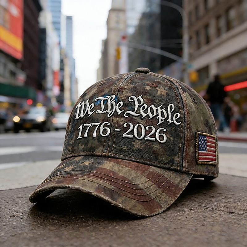 US Retro 250th Anniversary Casual Hat