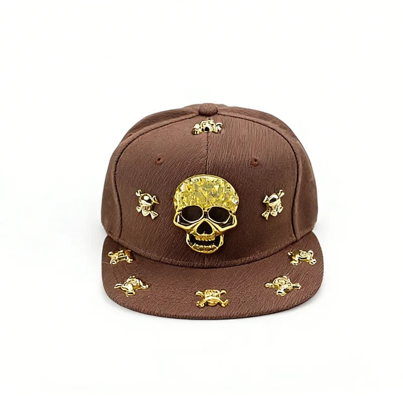 Skull Label Hip-Hop Street Cap