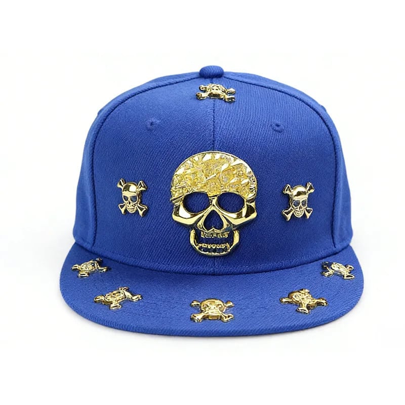 Skull Label Hip-Hop Street Cap