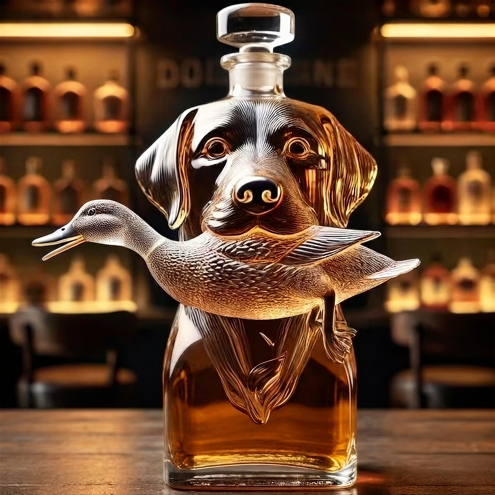 🐶🦆 Turn any ordinary home bar into an unforgettable conversation starter! ✨