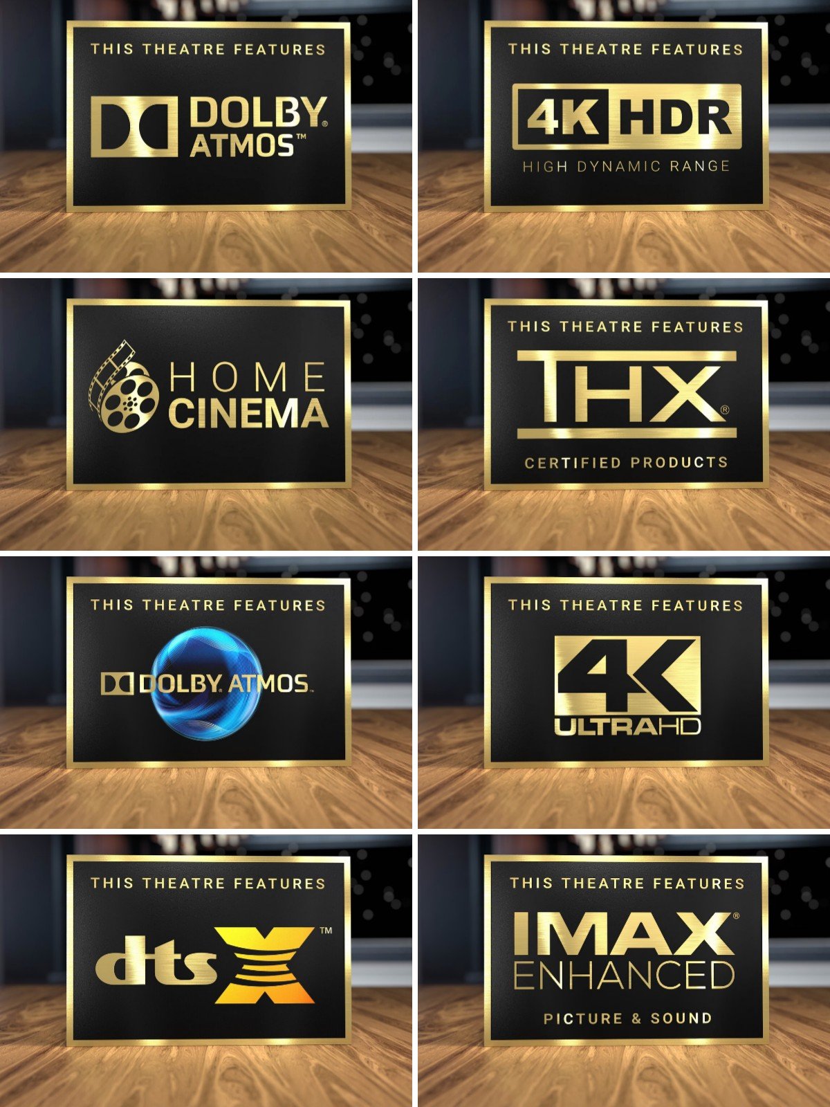 🔥Last Day 49% OFF - Home Theater Sign - DOLBY ATMOS