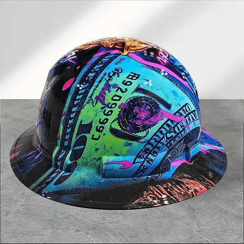 👷‍♂️🔥 Blue Collar Daddy Hydro-Dipped Hard Hat