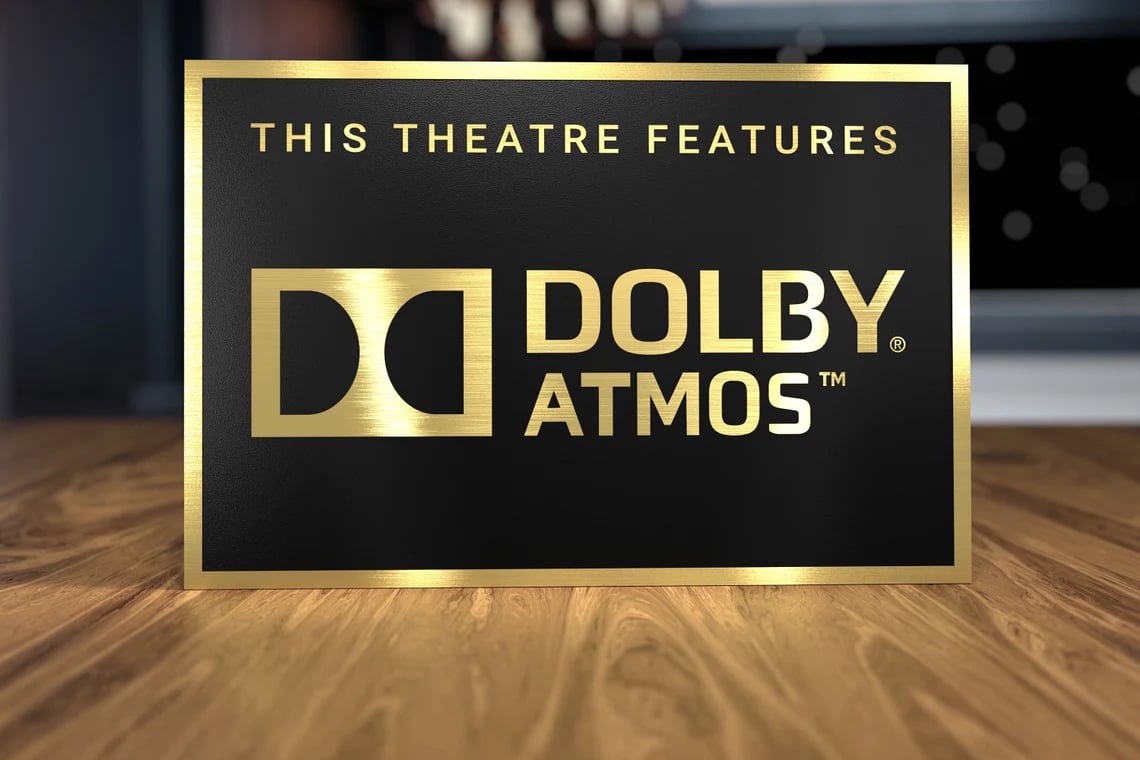 🔥Last Day 49% OFF - Home Theater Sign - DOLBY ATMOS