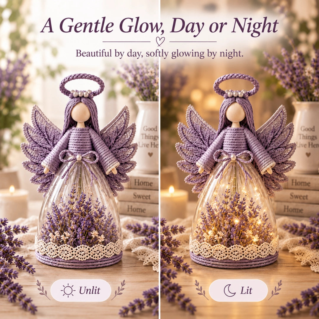 Floral Angel Day and Night Display