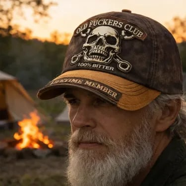 🔥Last Day 49% OFF-Old Fuckers Club-Vintage Baseball Cap🎁