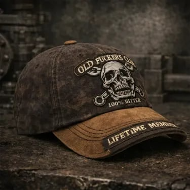 🔥Last Day 49% OFF-Old Fuckers Club-Vintage Baseball Cap🎁
