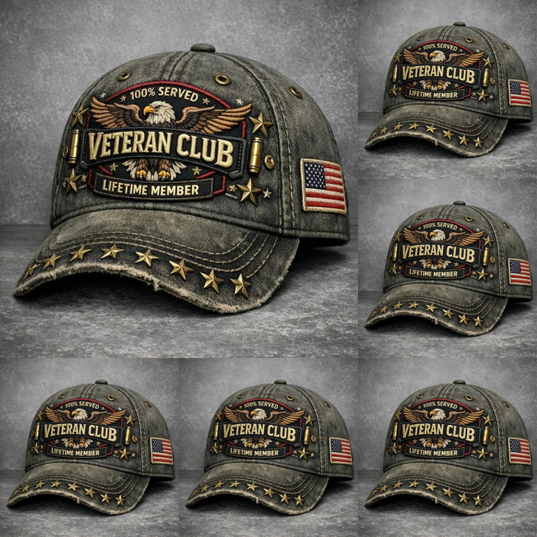 2026 New Year Hot Sale 49% OFF🔥Veteran Pride Club Hat 