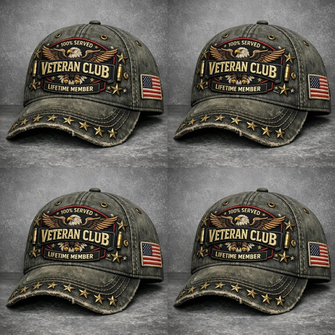 2026 New Year Hot Sale 49% OFF🔥Veteran Pride Club Hat 