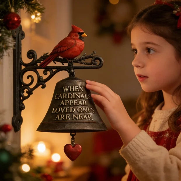 🔥🔥New Year Gift--Cardinals Memorial Garden Bell