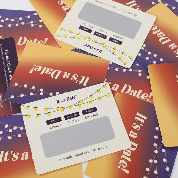 🎉No More Date Dilemmas! Scratch-Off Card Blind Box, Freshness Every Week💌