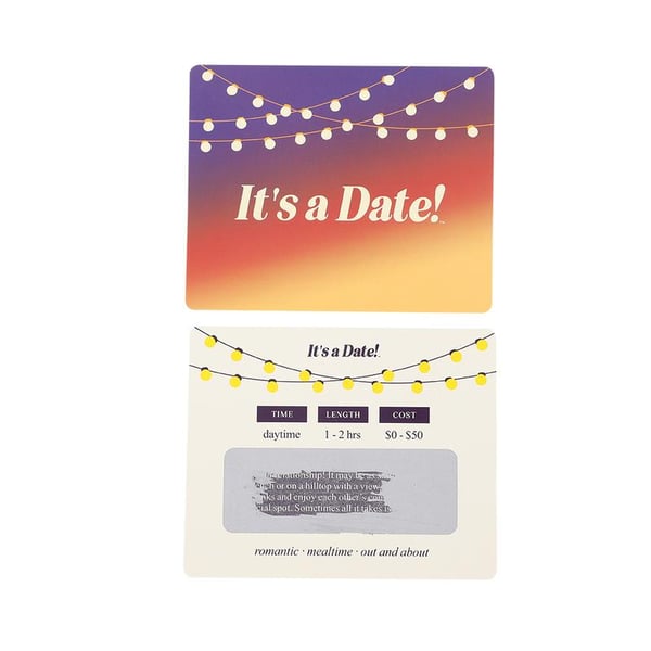 🎉No More Date Dilemmas! Scratch-Off Card Blind Box, Freshness Every Week💌