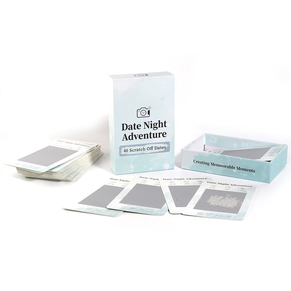 🎉No More Date Dilemmas! Scratch-Off Card Blind Box, Freshness Every Week💌