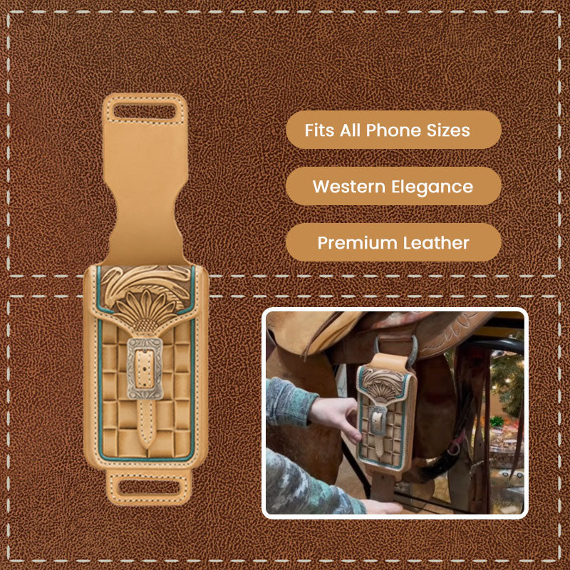 📱 🤠Western Saddle Phone Holder