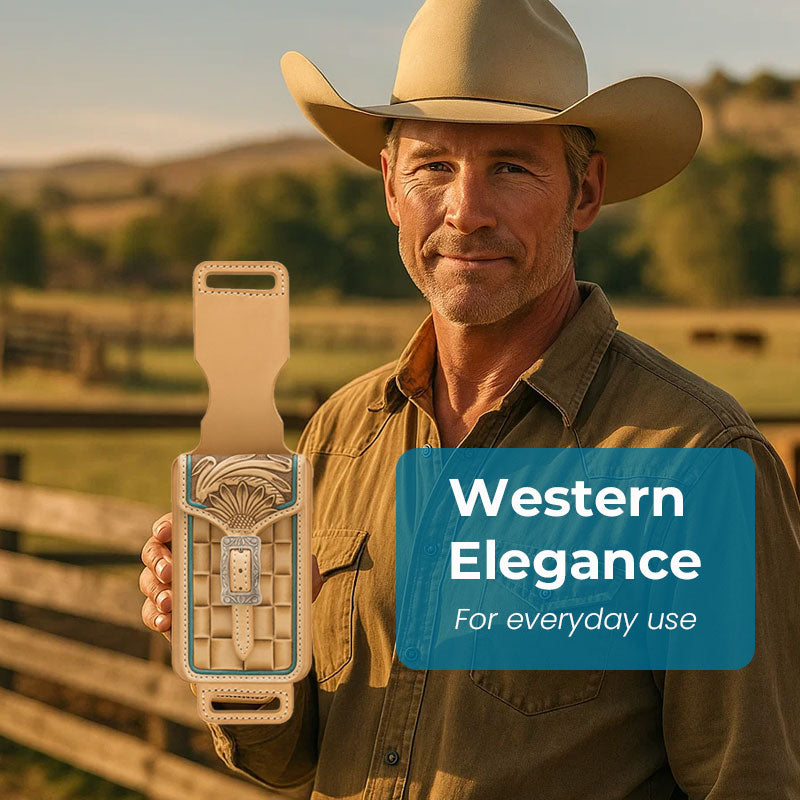 📱 🤠Western Saddle Phone Holder