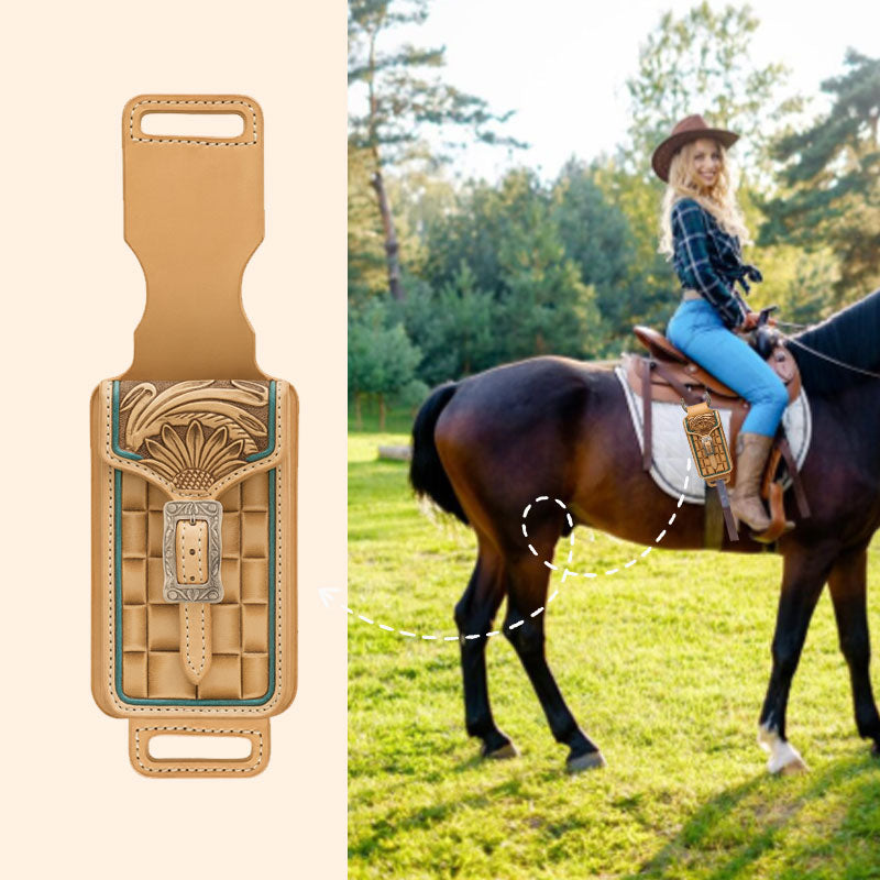 📱 🤠Western Saddle Phone Holder