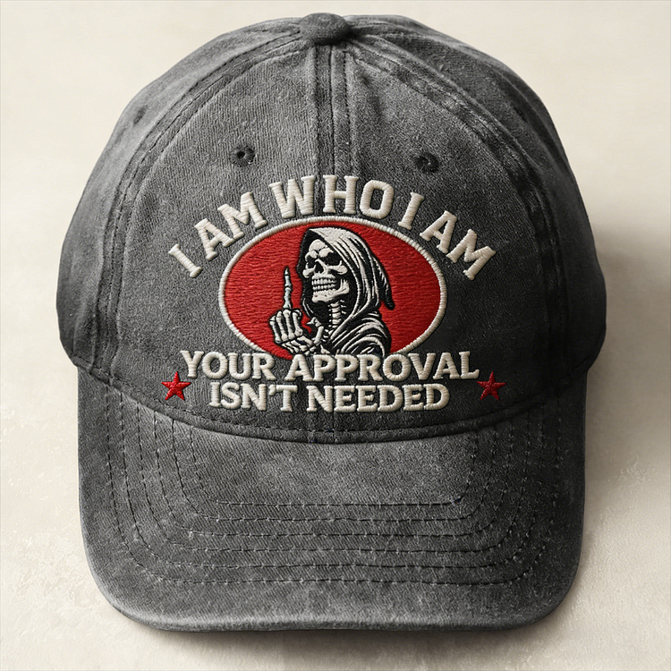 I Am Who I Am Embroidery Cap