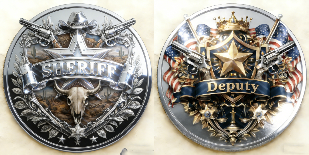 🎉Last Day 49% OFF -SHERIFF • WESTERN LAW COIN