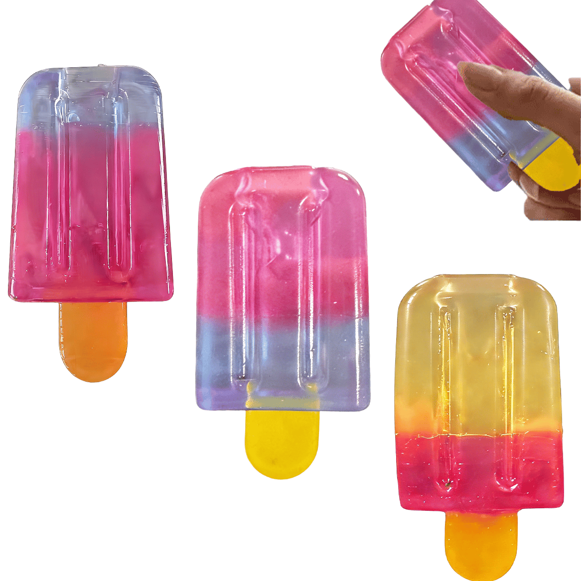 Ice Cream Squeeze Squishy, Ice Cream Squishy, Slow Rise Sensory Fidget Toy, Easter Basket Stuffers Party Favors🍦 - A-1