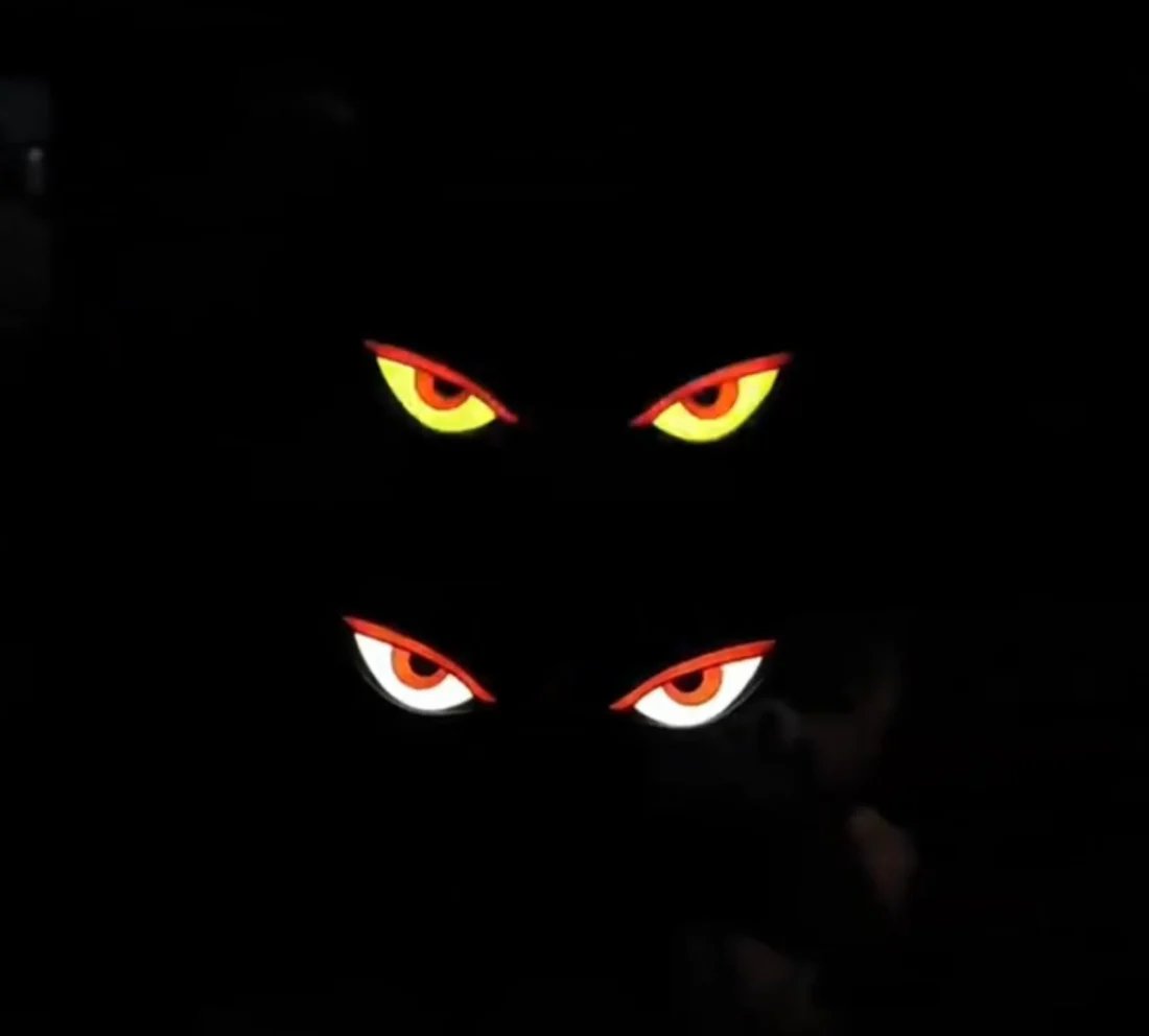 🔥Last Day 49% OFF - 🚗Solar Demon Eye LED Car Window Light（ BUY 2  FREE SHIPPING)