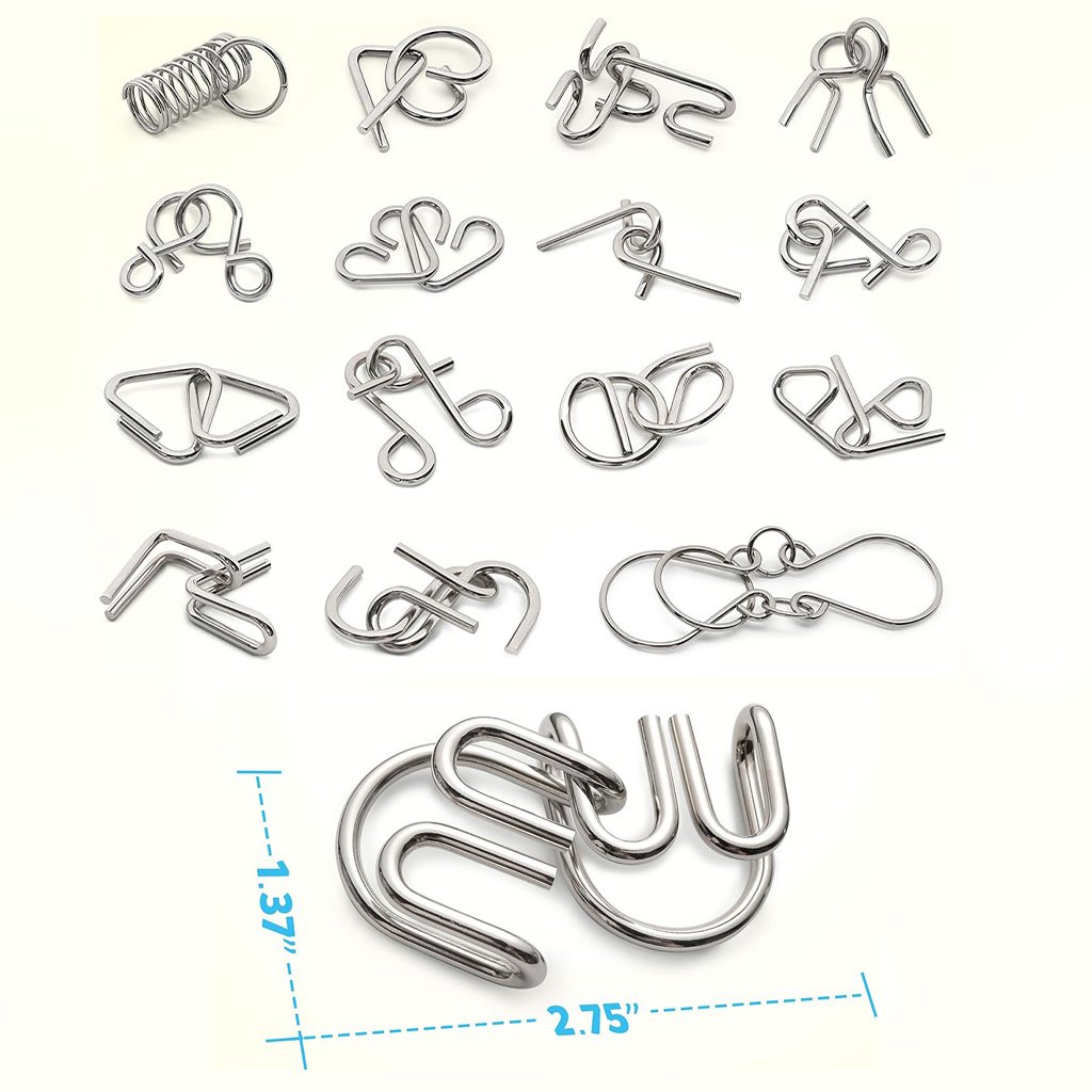 🔥The Best Gift🎁 Metal Montessori Puzzle Solving