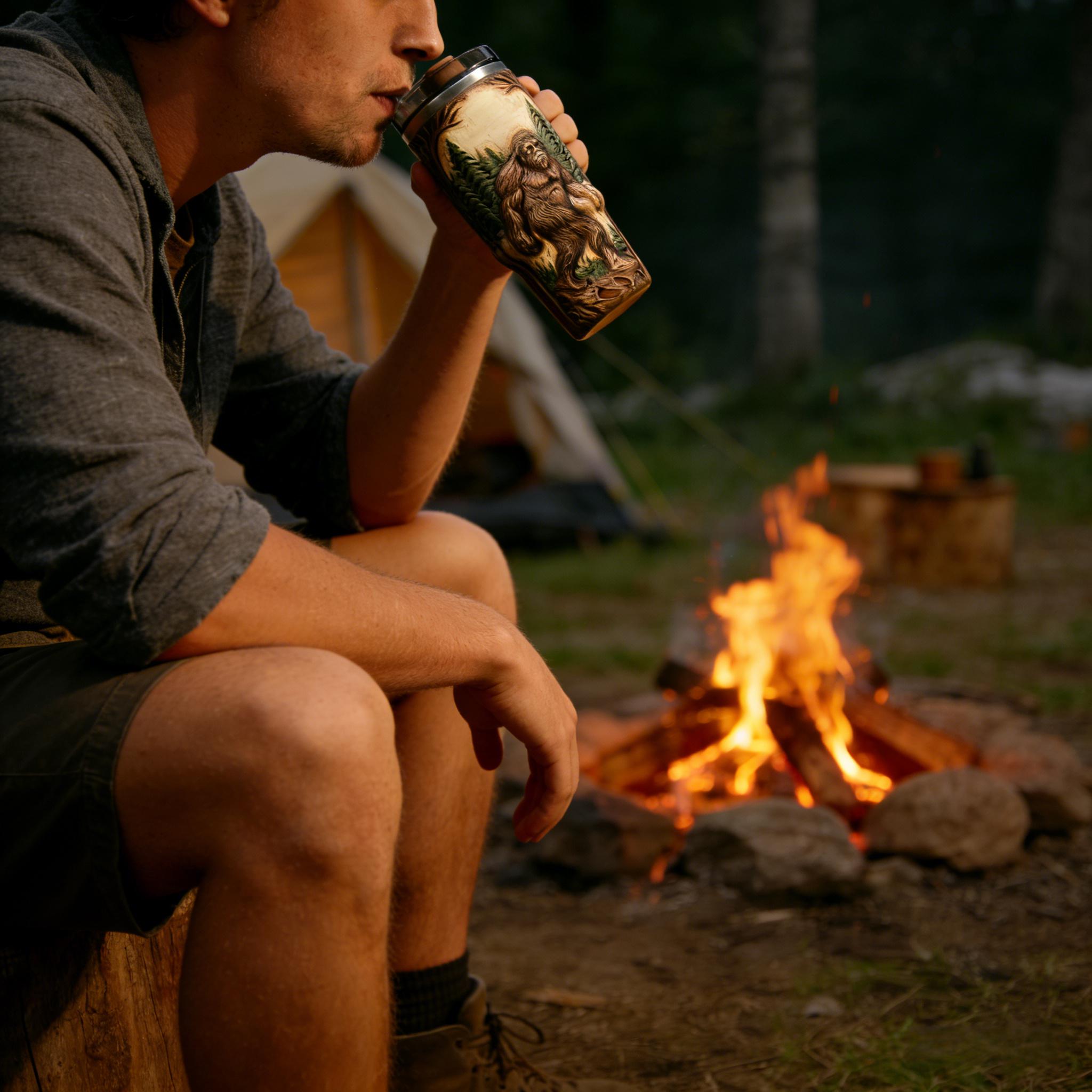 🌲✨ "Secret of the Woods" Limited Series: Touch the Legend of the Wild Tumbler