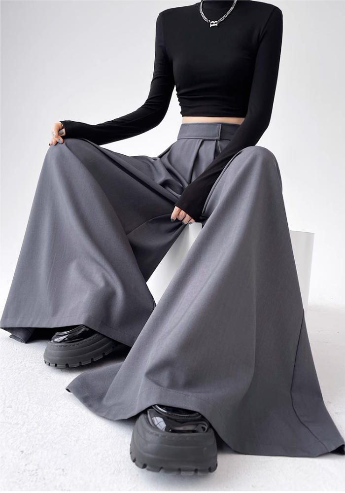 Wide Leg Velcro Pants (Buy 2 Free Shipping)