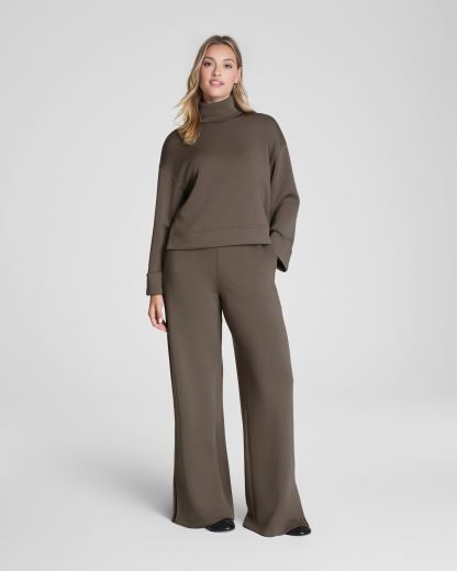 Airessentials Turtleneck Wide Leg Pant Set (Buy 2 Free Shipping)