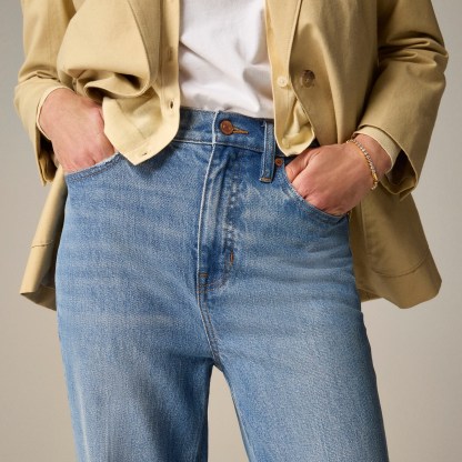 Wide Leg Denim Trouser (Buy 2 Free Shipping)