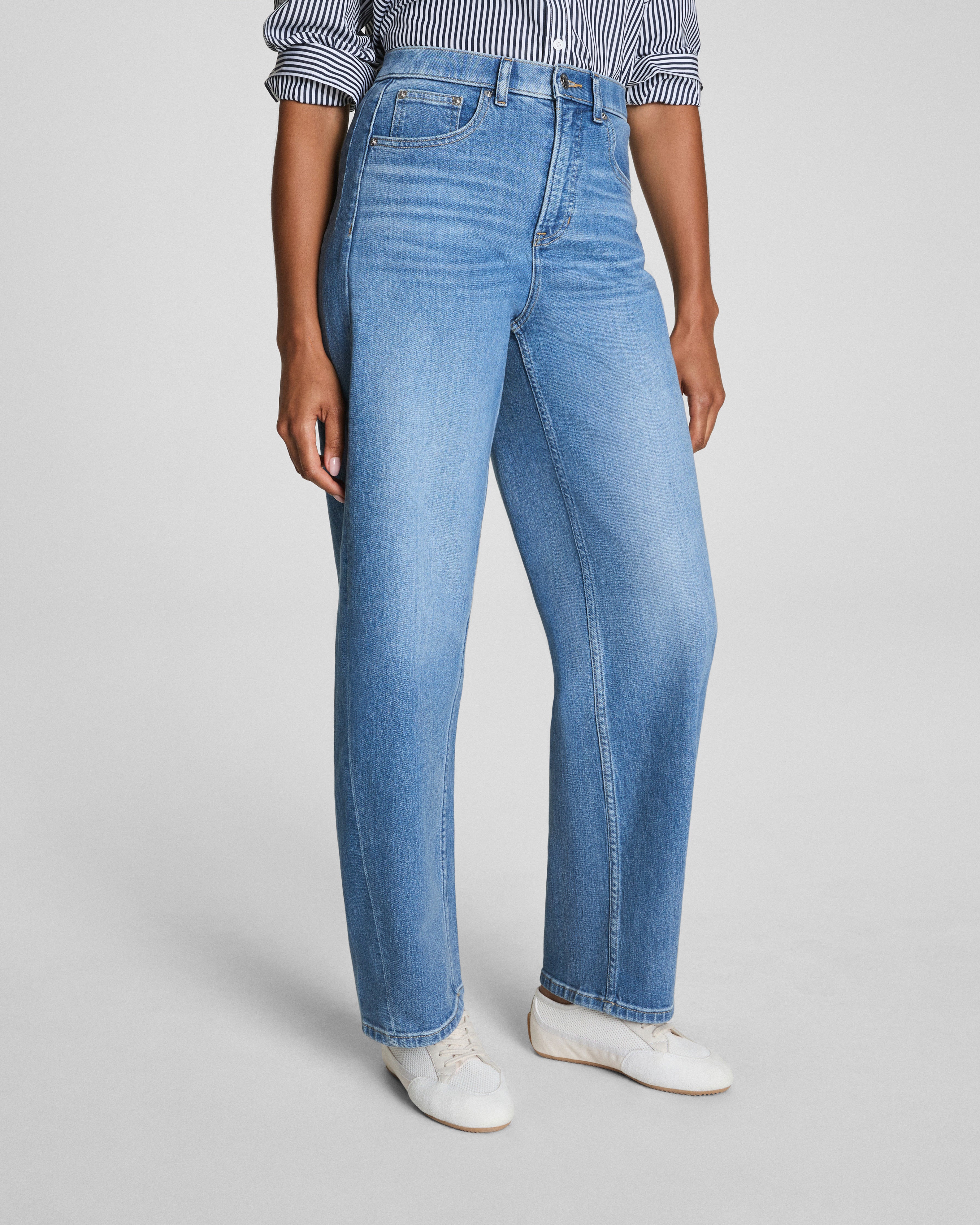 Tummy Control Shape Authentic 360 Barrel Leg Jeans (Buy 2 Free Shipping)