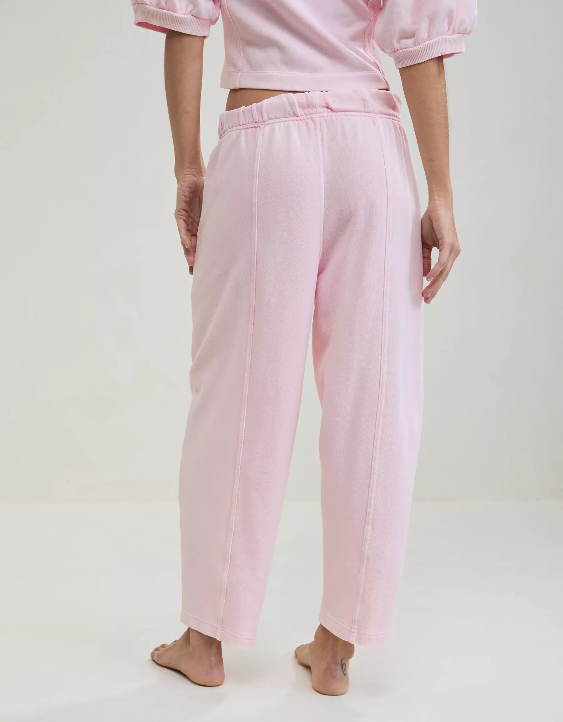 Seams Right Barrel Leg Sweatpant (Buy 2 Free Shipping)