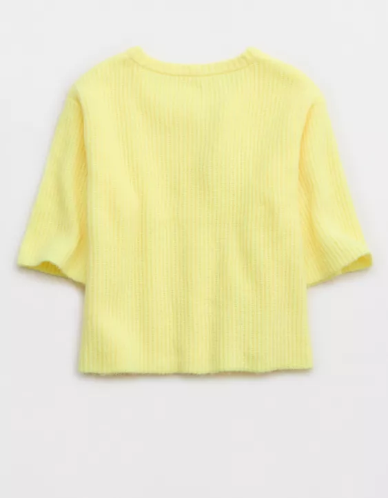 Unreal Short Sleeve Cardigan (Buy 2 Free Shipping)