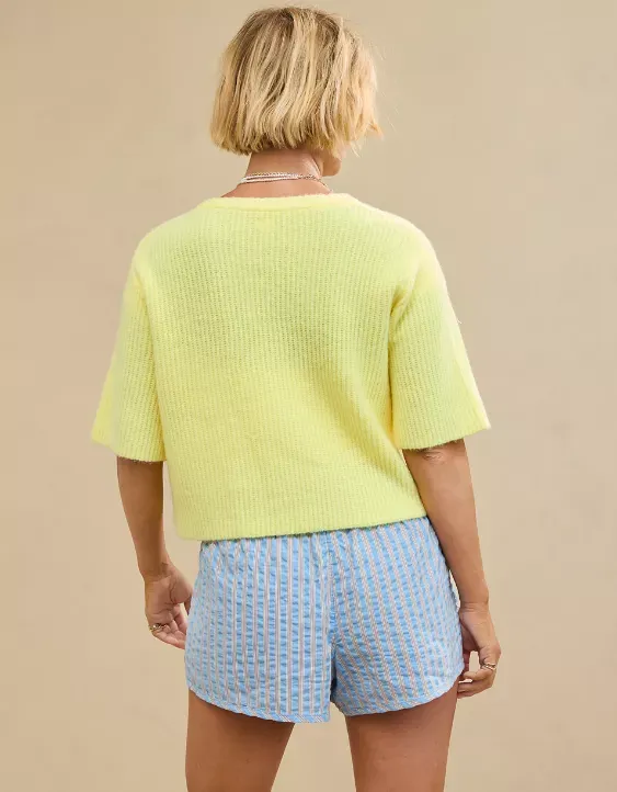 Unreal Short Sleeve Cardigan (Buy 2 Free Shipping)