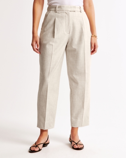 Ankle Grazing Tapered Tailored Pant (Buy 2 Free Shipping)