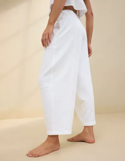 Seams Right Barrel Leg Sweatpant (Buy 2 Free Shipping)