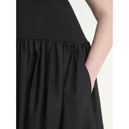 Plus Bubble Hem Midi Dress