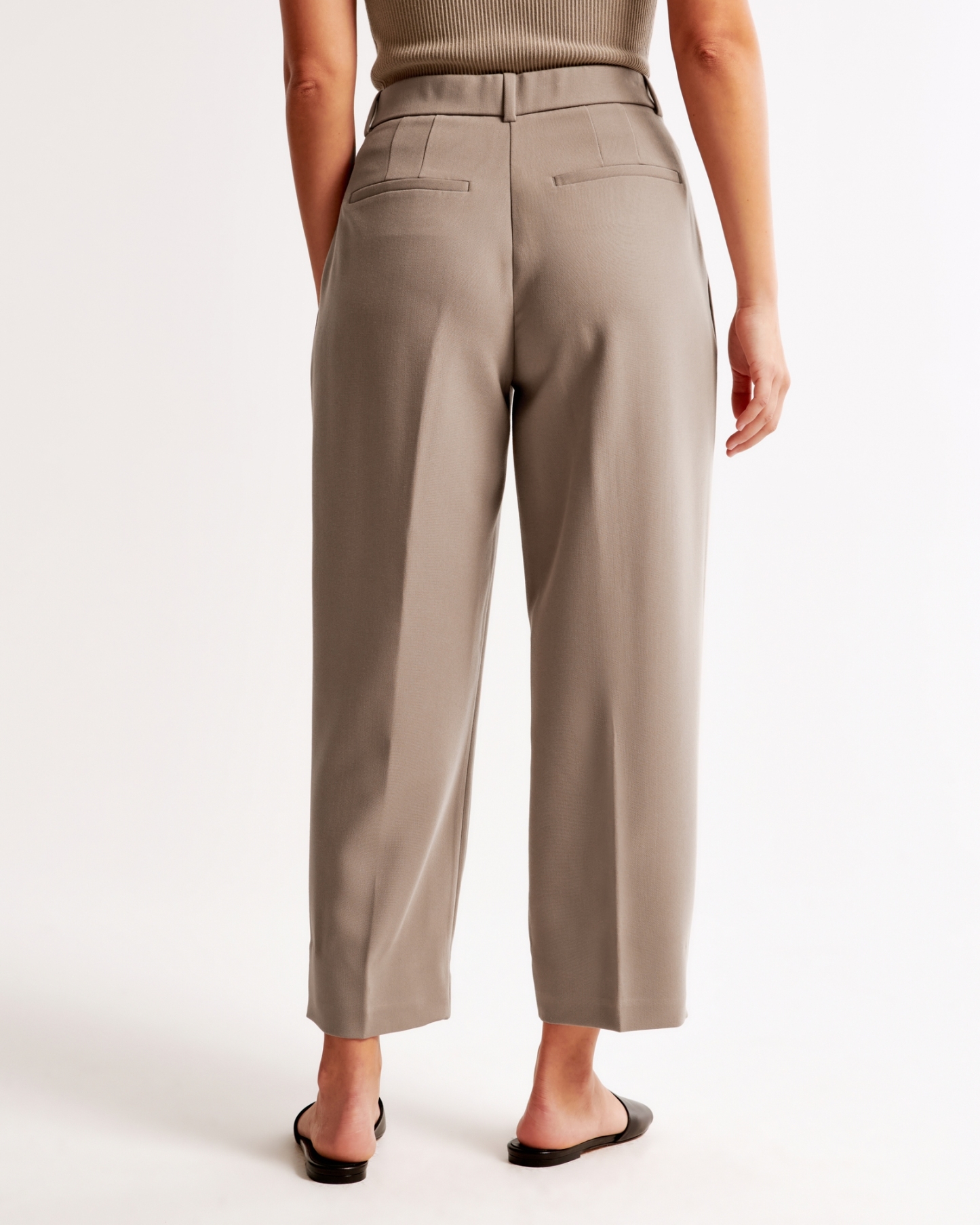 Ankle Grazing Tapered Tailored Pant (Buy 2 Free Shipping)