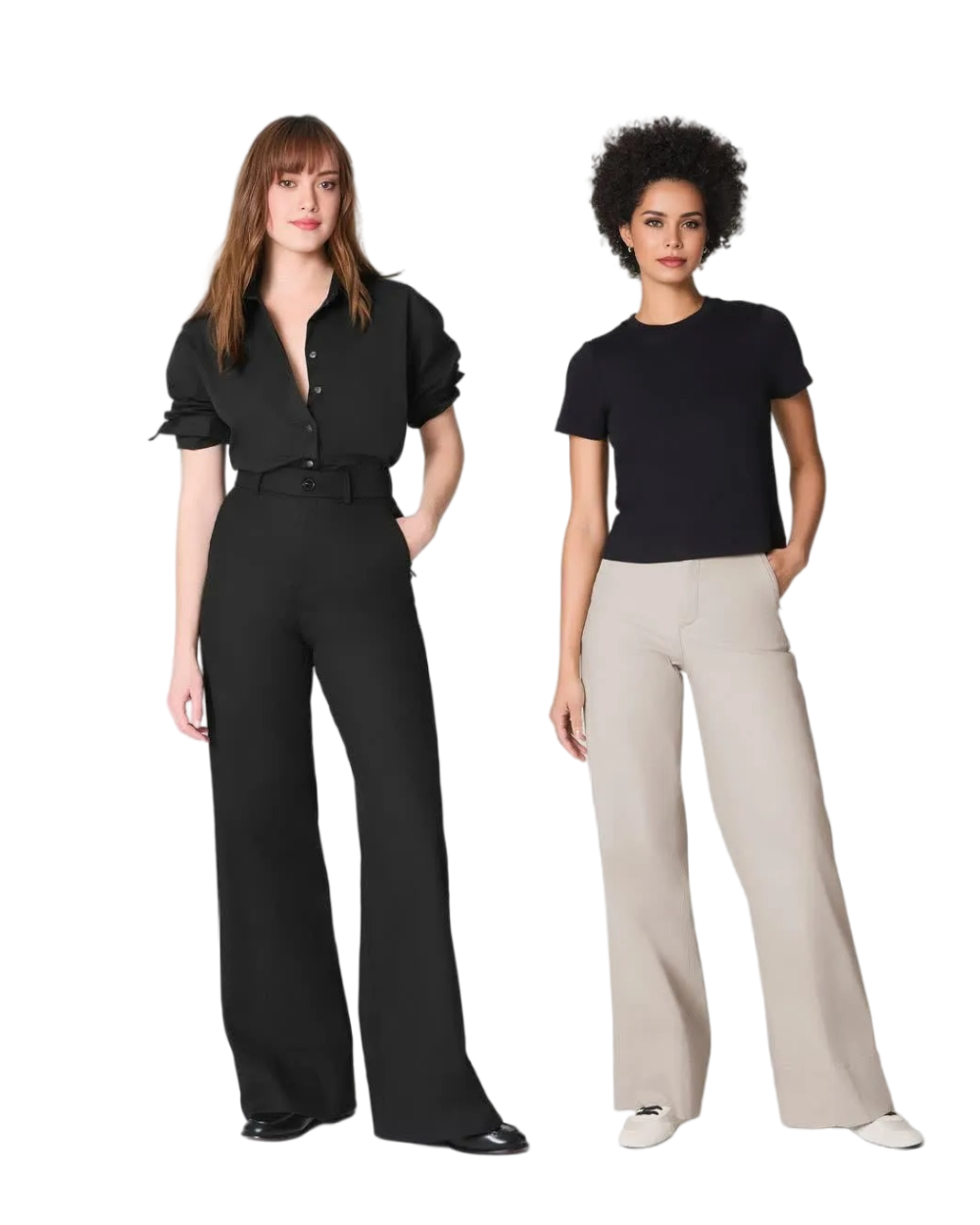 Super Smooth Stretch Twill Wide Leg Pant (Buy 2 Free Shipping)