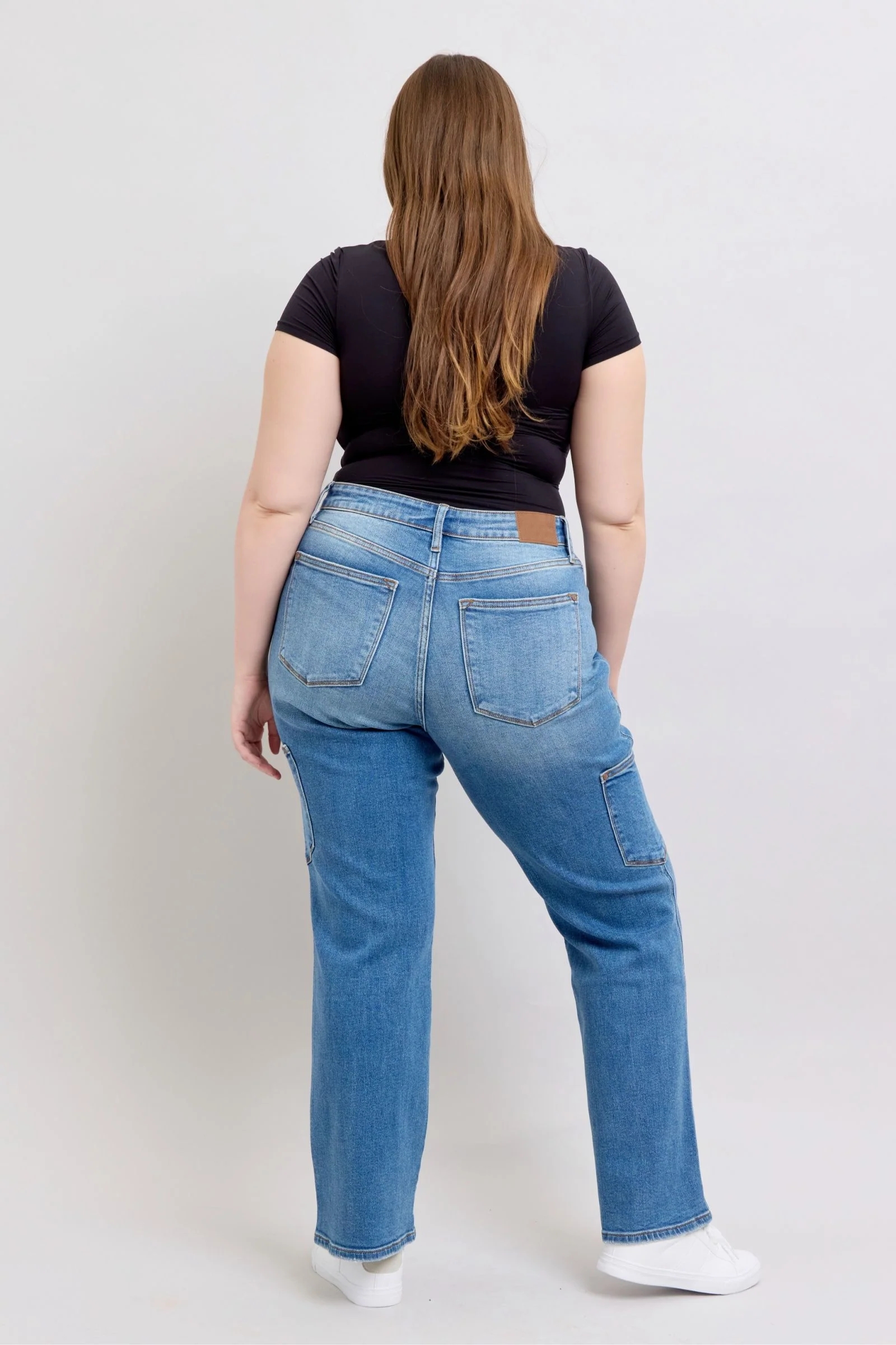 Tummy Control Straight Cargo Jeans (Buy 2 Free Shipping)