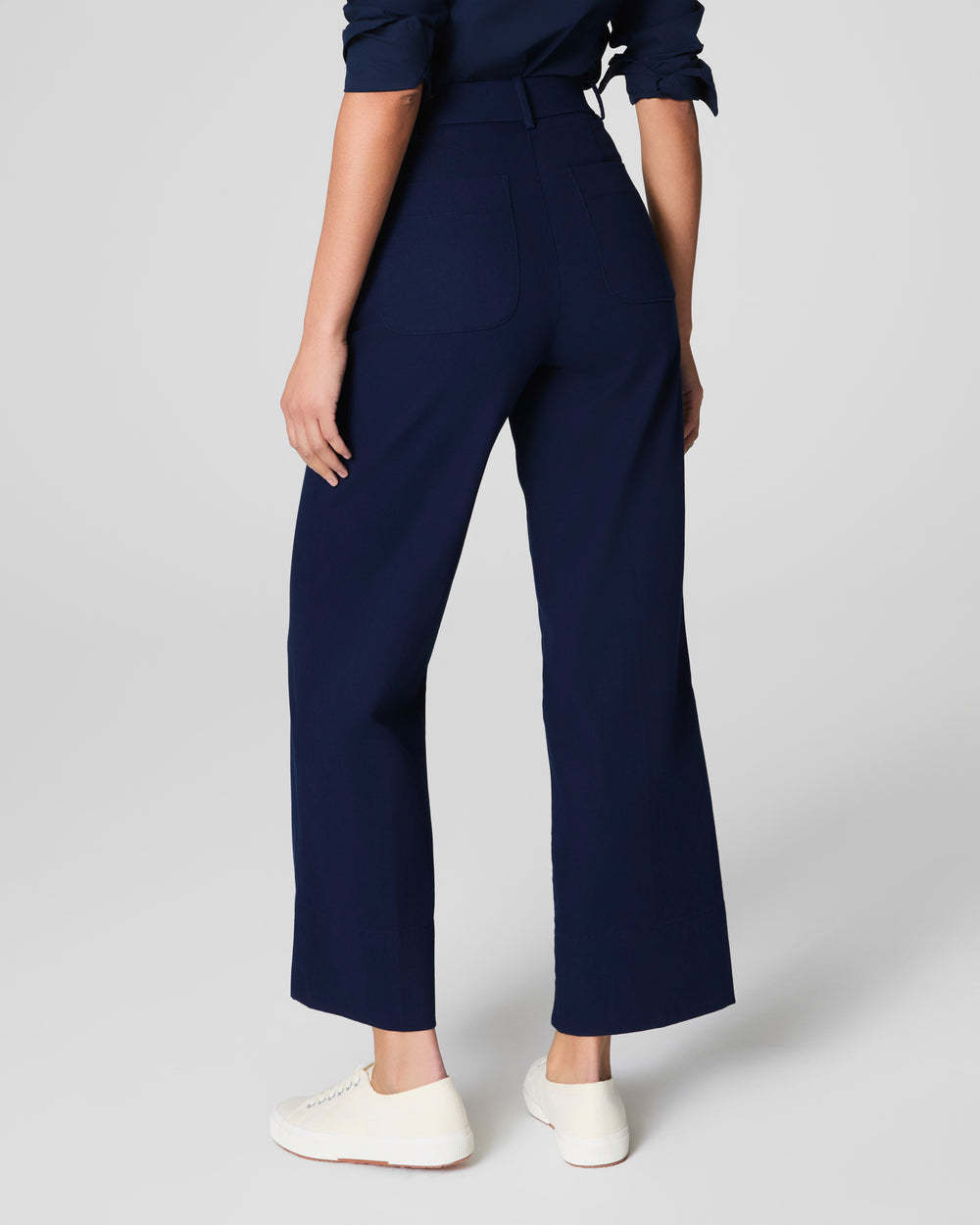 Tummy Control Stretch Twill Wide Leg Pant (Buy 2 Free Shipping)