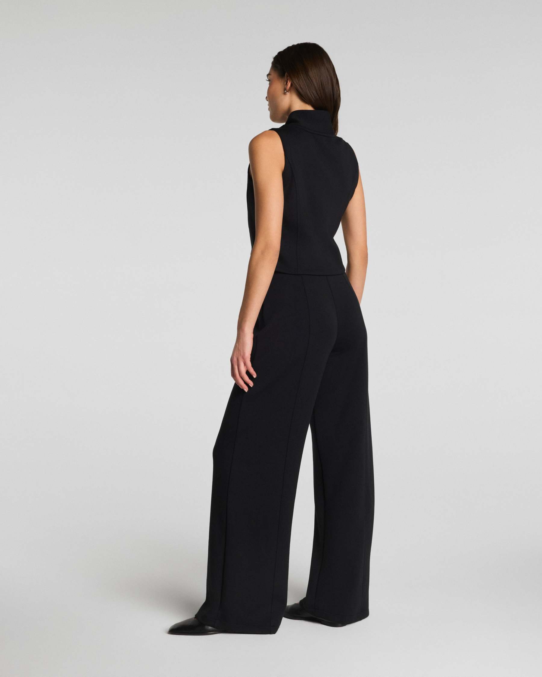 AirEssentials Shawl Collar Half Zip Jumpsuit (Buy 2 Free Shipping)