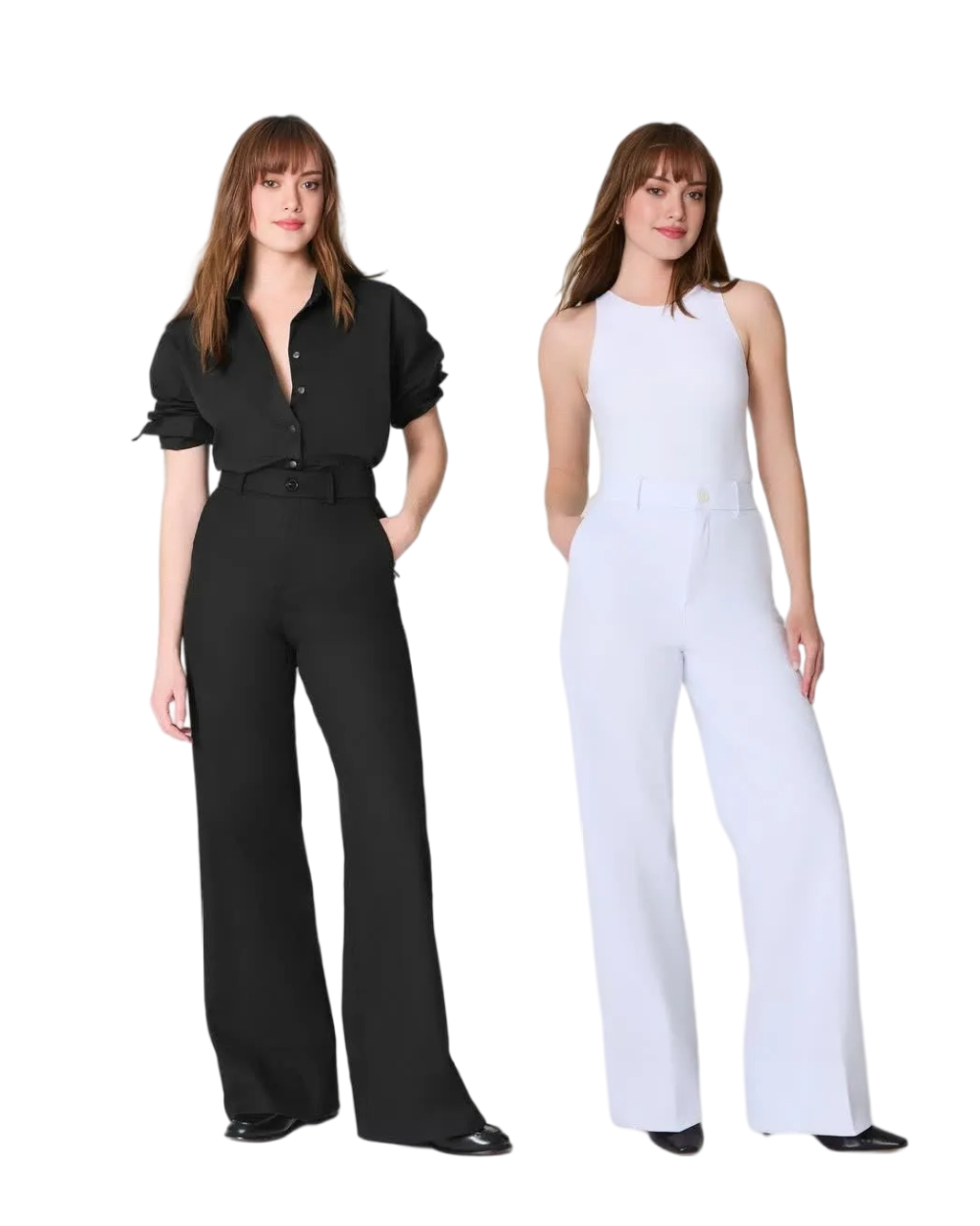 Super Smooth Stretch Twill Wide Leg Pant (Buy 2 Free Shipping)