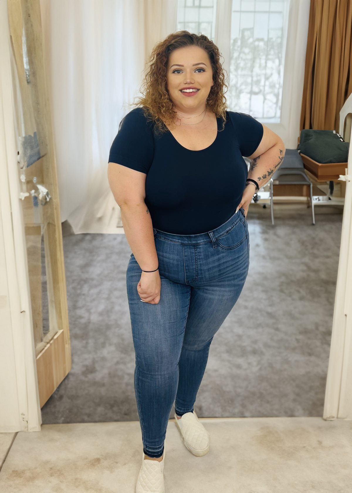 2023 JUDY Tummy Control Pull On Skinny Jeans (Buy 2 Free Shipping)