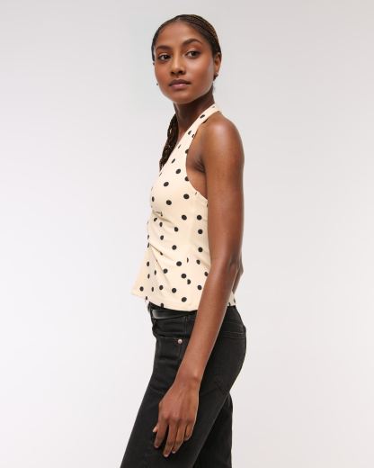 Bra-Free Twist Halter Cutout Top (Buy 2 Free Shipping)