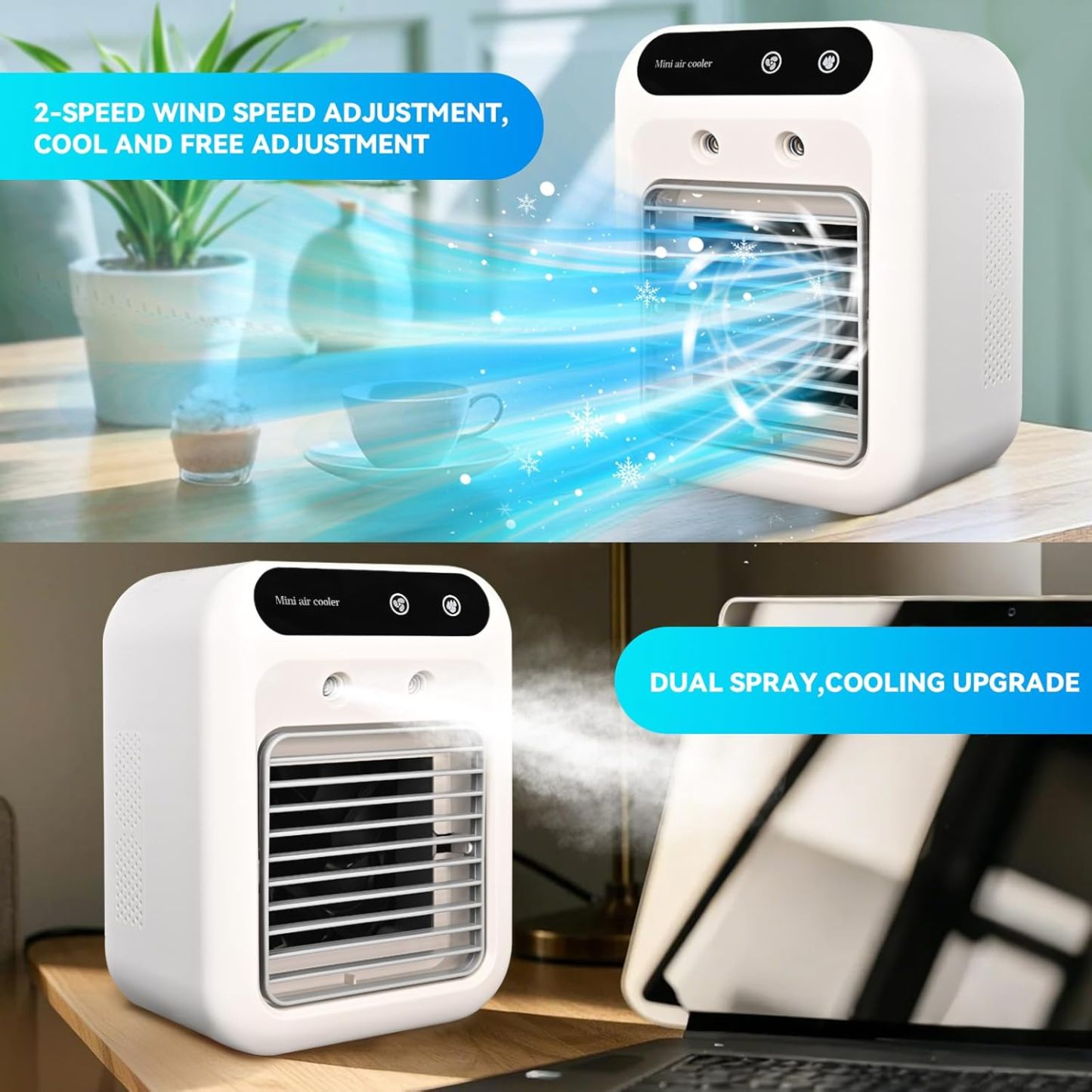 Portable Mini Air Conditioner Fan
