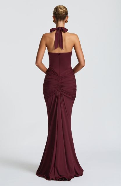 Rosetta Deep V Neck Maxi Dress (Buy 2 Free Shipping)