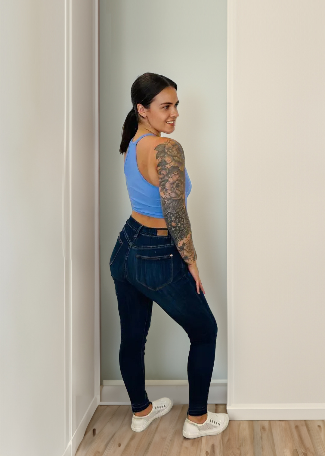 2023 JUDY Tummy Control Pull On Skinny Jeans (Buy 2 Free Shipping)