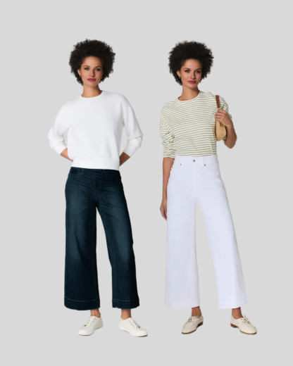 Shape EveryWear Wide Leg Jeans (Buy 2 Free Shipping)