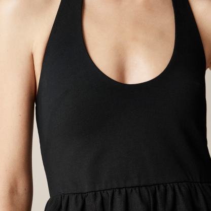 Halter Mixy Dress (Buy 2 Free Shipping)