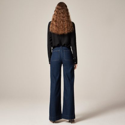 Stacked Buttons Trouser Jean